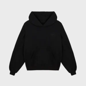 blue hoodie